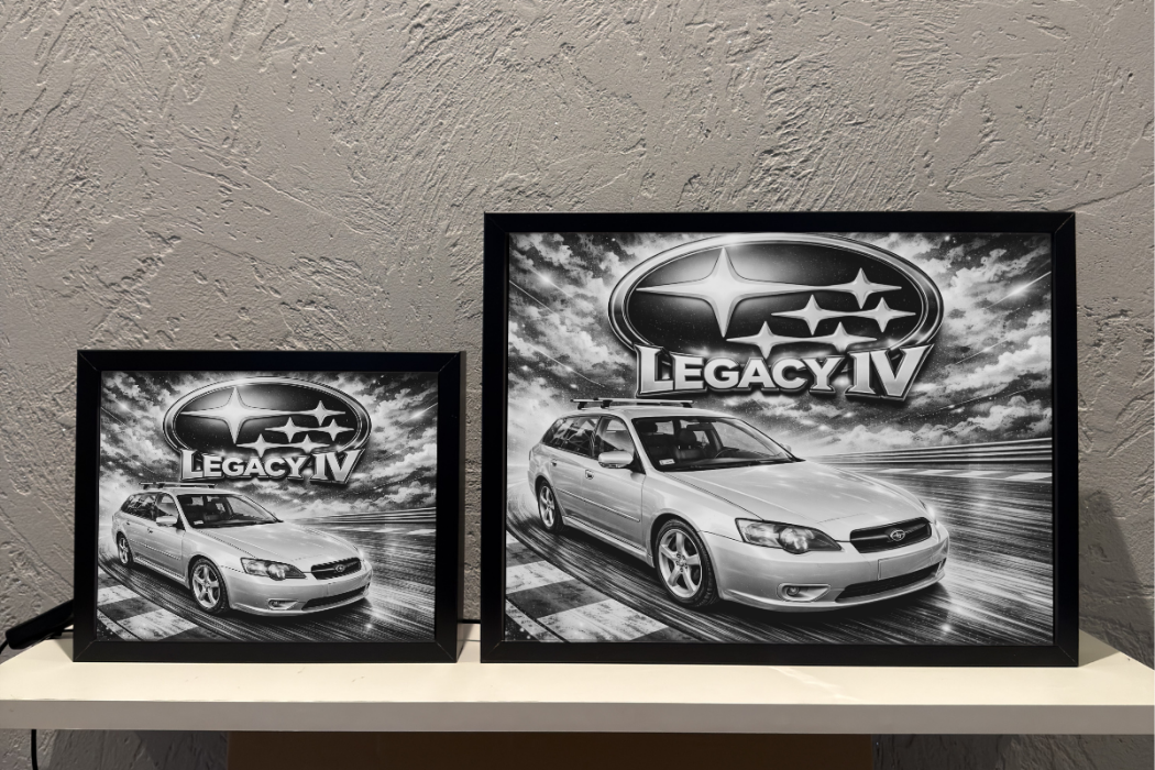 ObrazoLampka Prezent Lampka Nocna Subaru Legacy 4 1