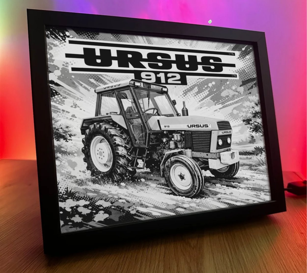 ObrazoLampka Traktor Ursus 912 2
