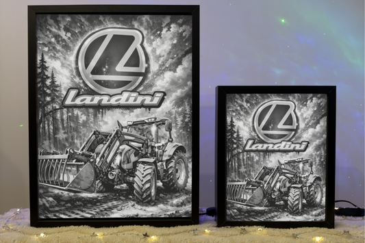 Traktor Landini Lampka Nocna Pomysł na Prezent Obrazolampka 1