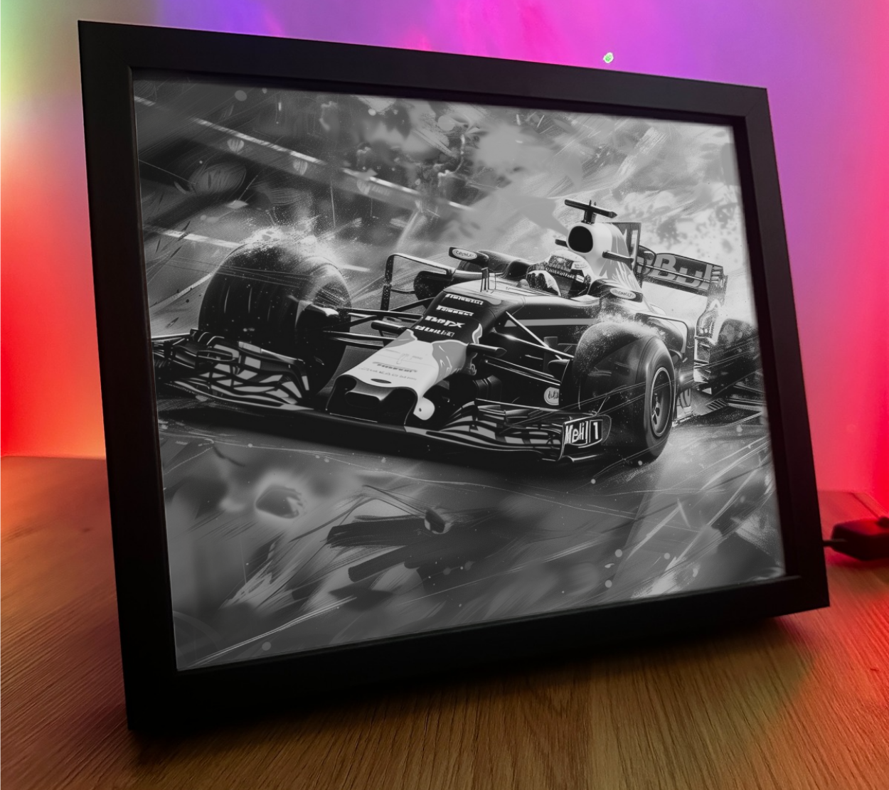 Obrazo lampka F1 Redbull 3