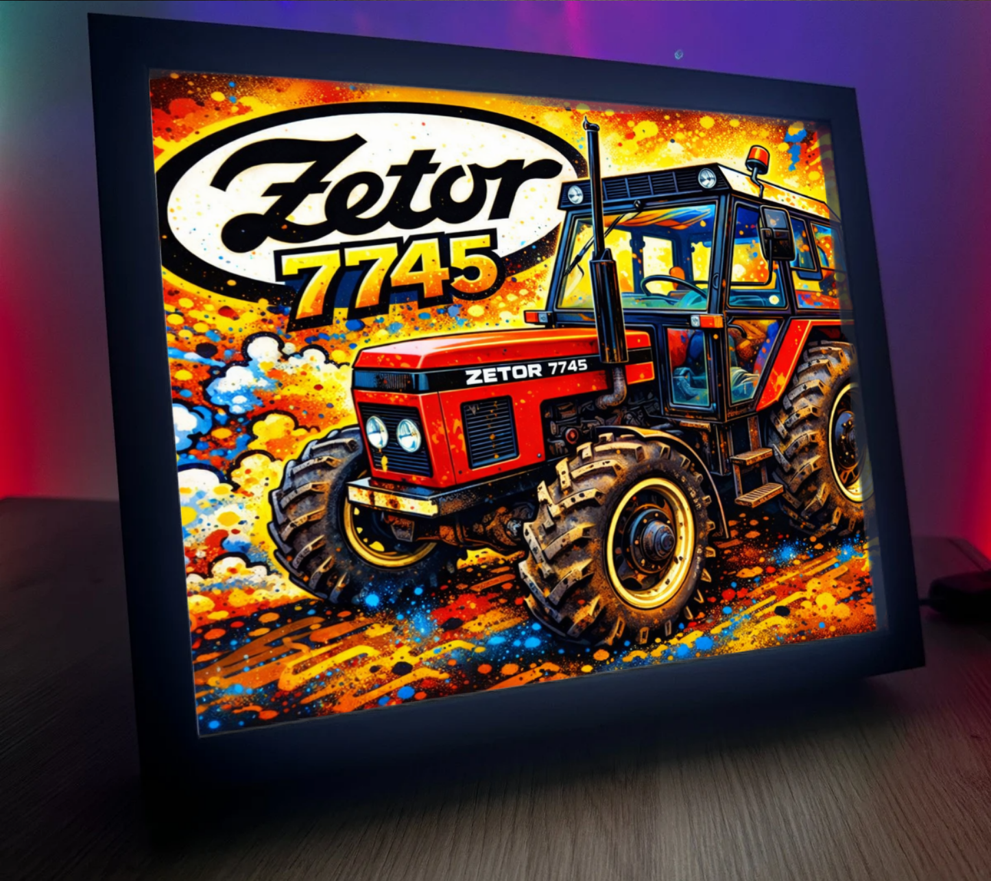 ObrazoLampka Traktor Zetor 7745 1