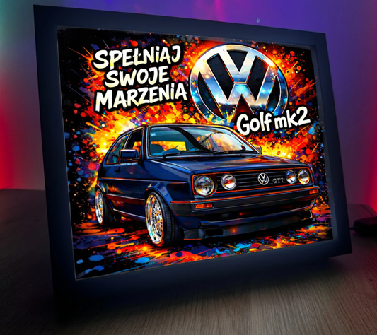ObrazoLampka Golf mk2 1