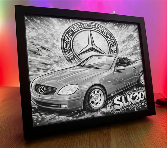 ObrazoLampka Mercedes SLK 200 1