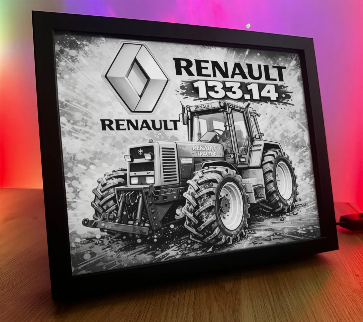 ObrazoLampka Traktor Renault 133.14 1