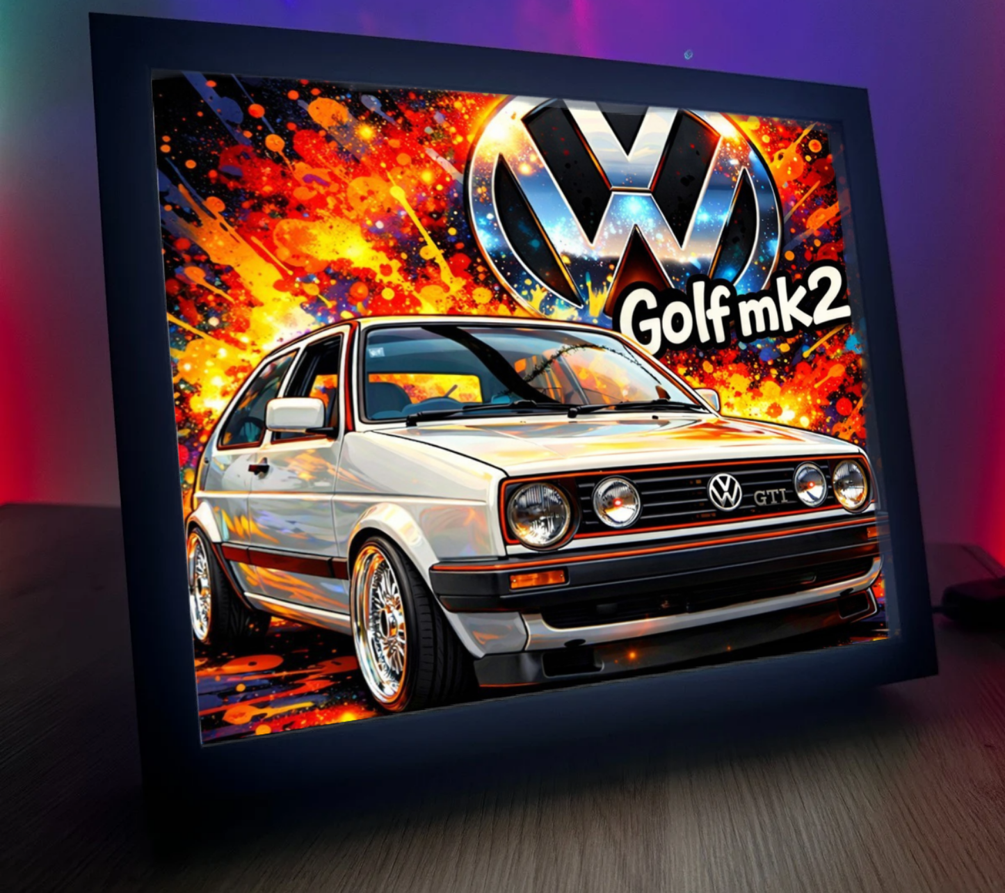 ObrazoLampka Golf mk2 2