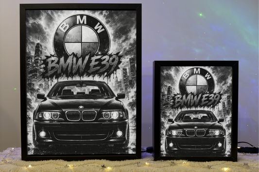 BMW E39 Czarne Prezent Lampka Nocna ObrazoLampka 2