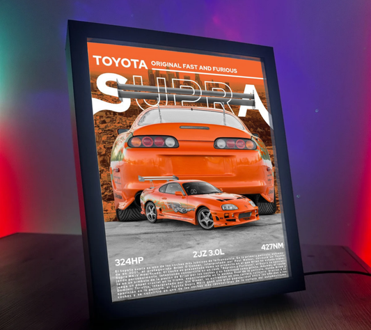 Obrazolampka Na prezent Toyota Supra 3