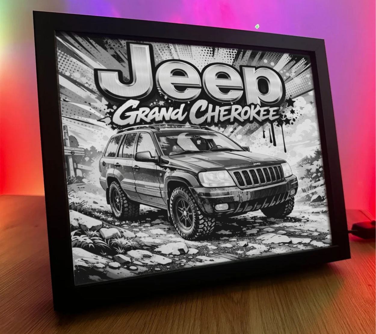 ObrazoLampka Jeep Grand Cherokee 1