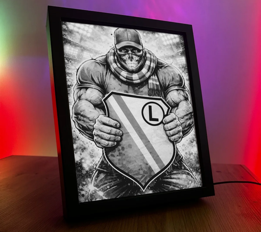 Obrazo Lampka Legia Warszawa 6