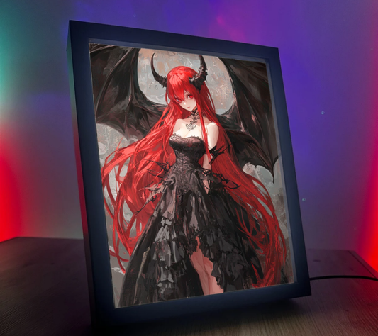 Obrazo-lampka indywidualna Diablica Anime