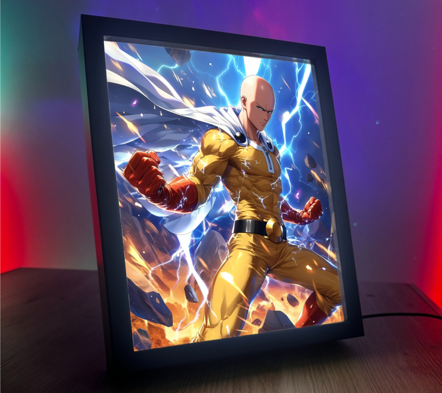 Obrazo-lampka One Punch Man 4