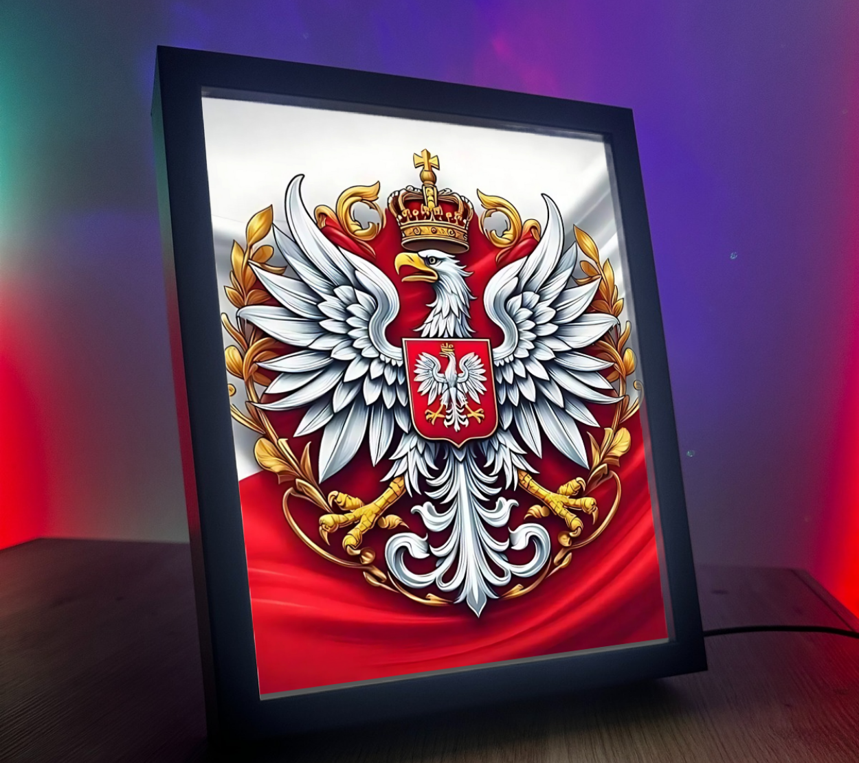 ObrazoLampka Godło Polski