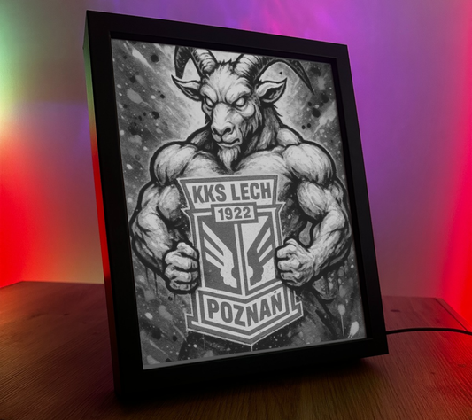 Obrazo Lampka Lech Poznań 2