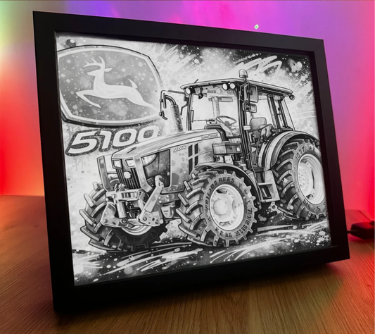 ObrazoLampka Traktor John Deere 5100 1