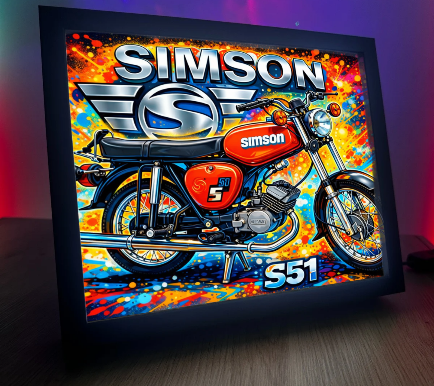 ObrazoLampka Simson S51 1