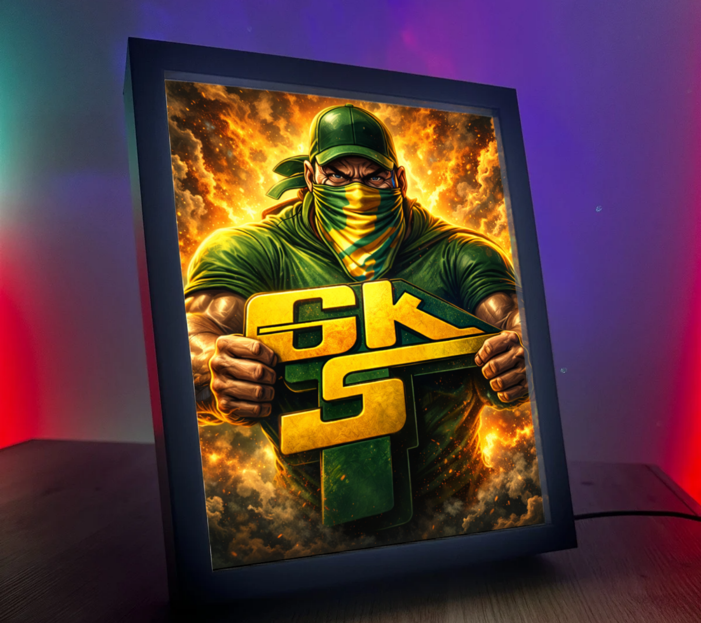 Obrazo Lampka GKS Łęczna 2