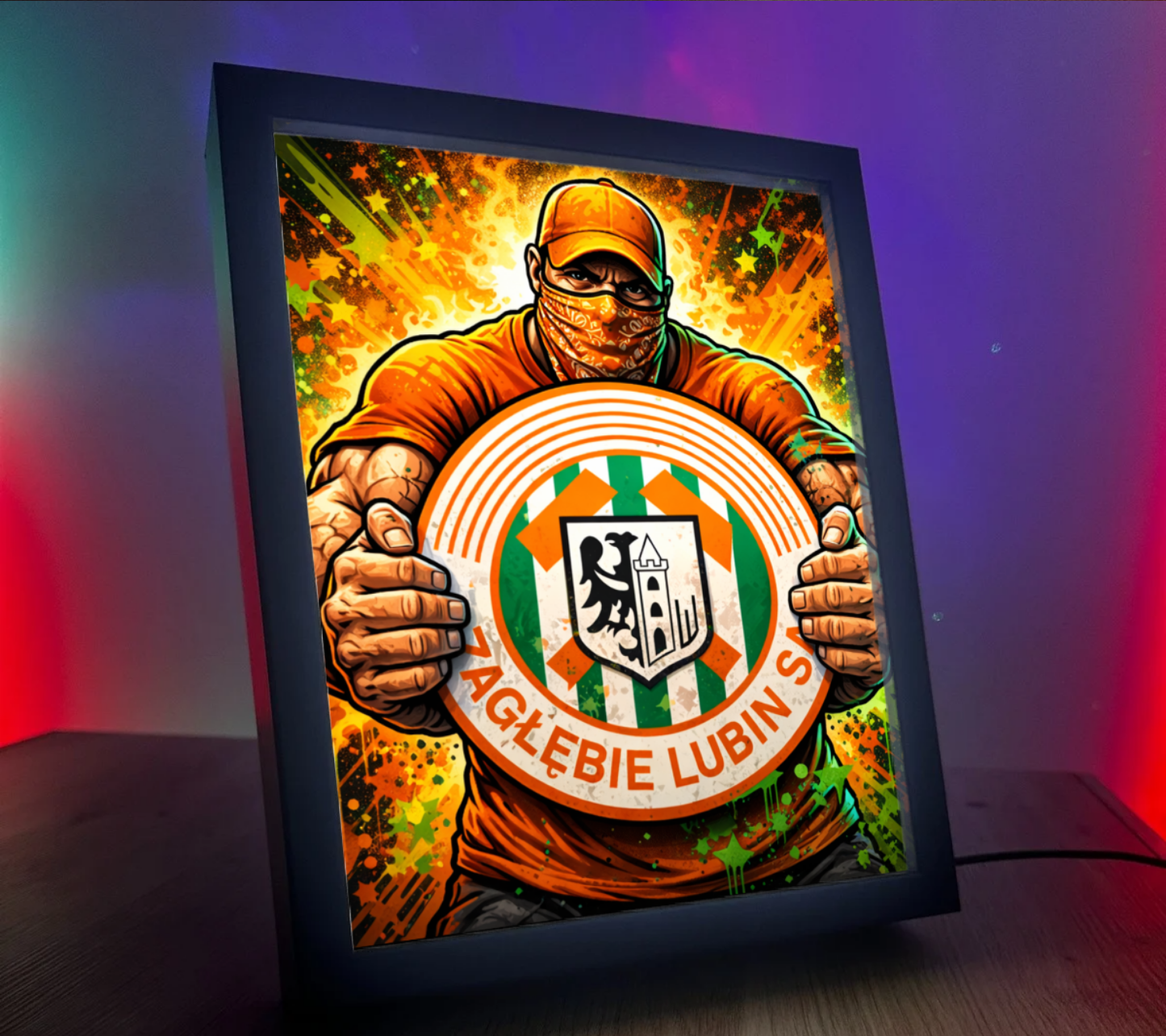 Obrazo Lampka Zagłębie Lubin 7