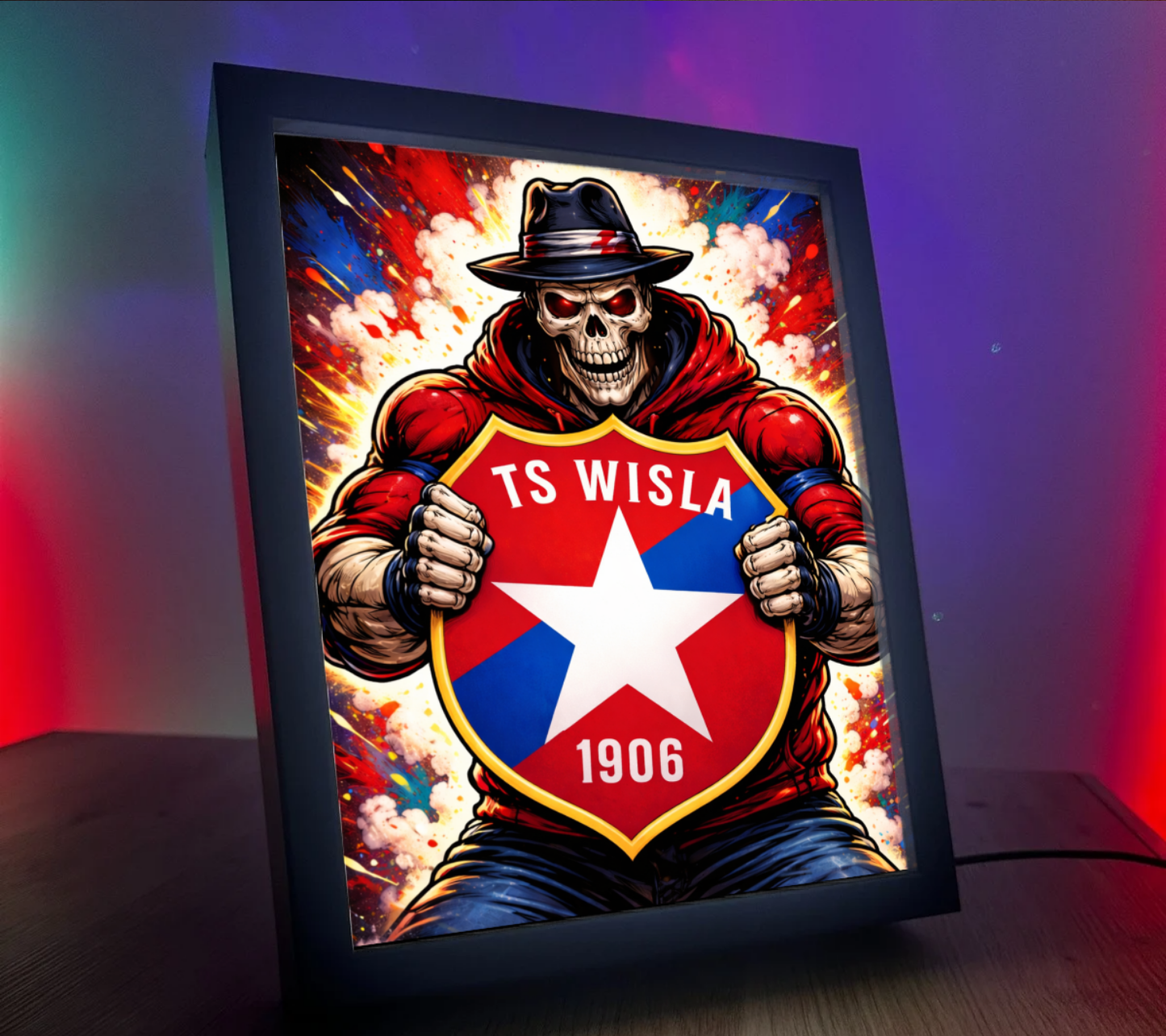 Obrazo Lampka Wisła Kraków 7