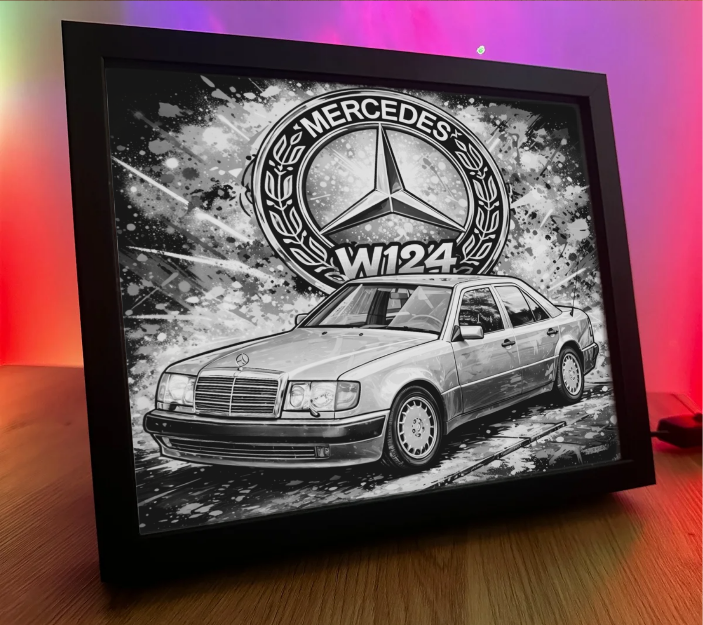 ObrazoLampka Mercedes W124 1