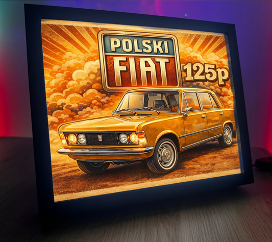 ObrazoLampka Fiat 125p 1