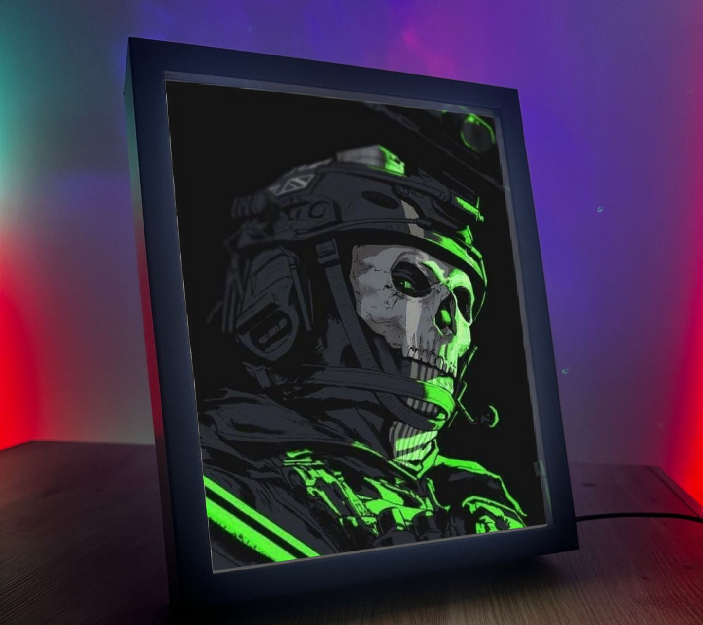 Obrazo-lampka Call of Duty Modern Warfare Ghost 2