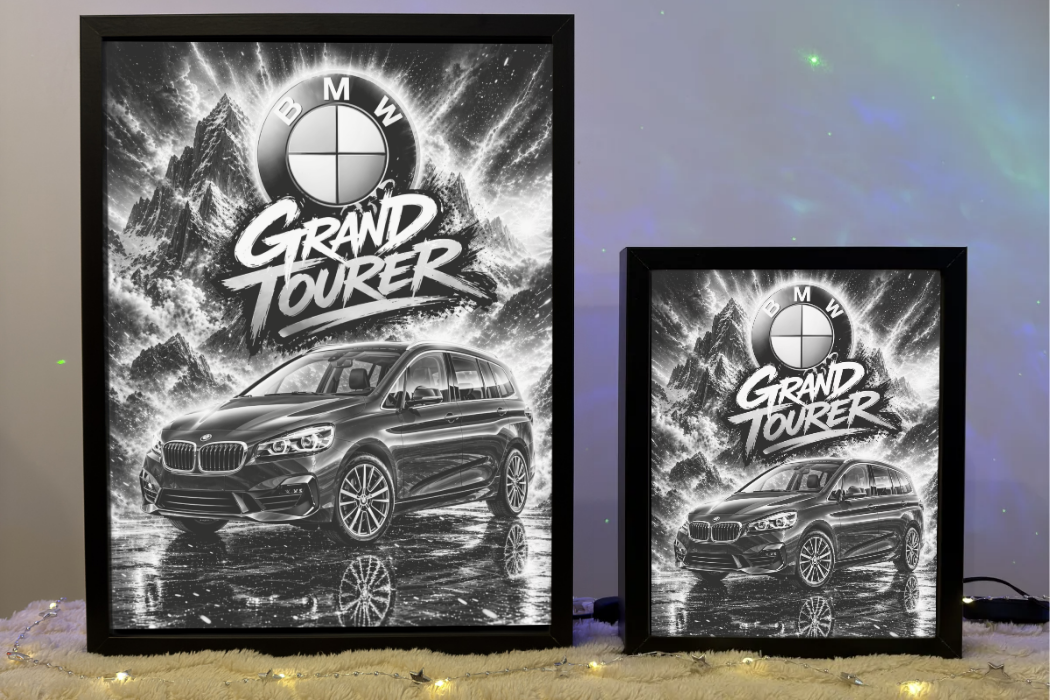 ObrazoLampka Prezent Lampka Nocna BMW 2 Grand Tourer 1