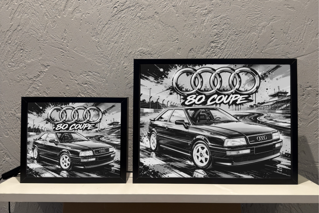 ObrazoLampka Prezent Lampka Nocna Audi 80 Coupe 2