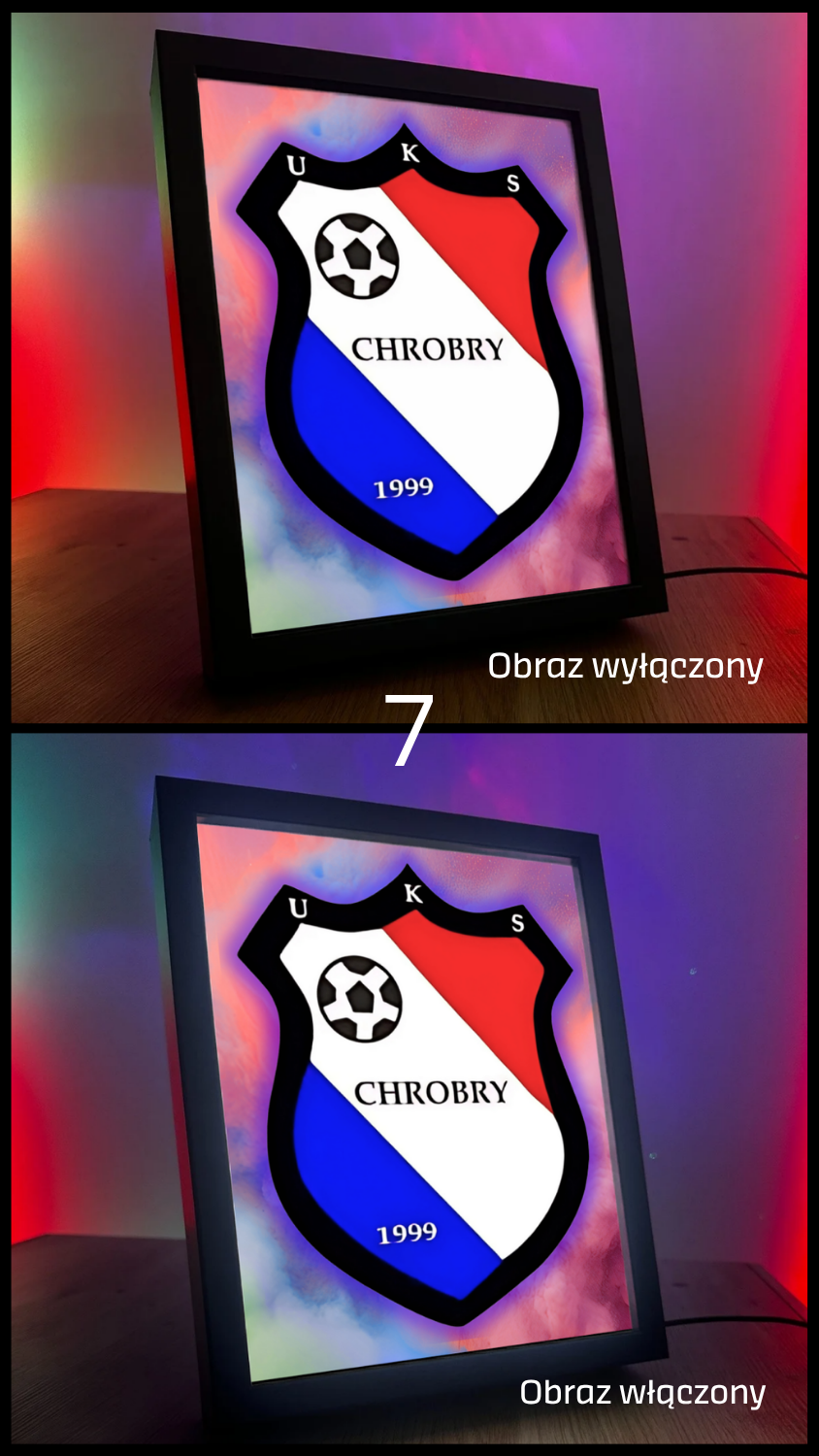 ObrazoLampka Indywidualna UKS Chrobry