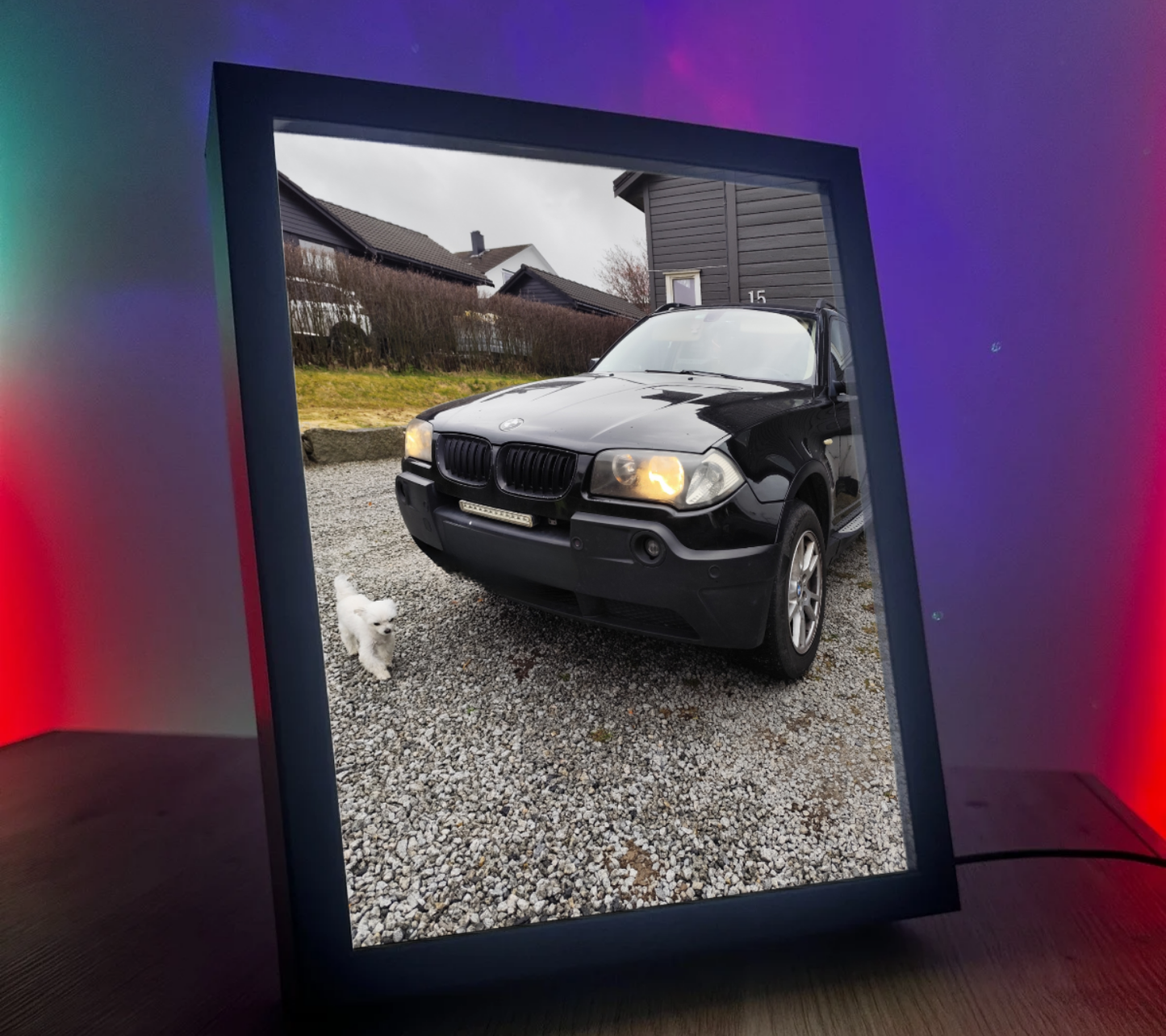 Obrazolampka indywidualna BMW