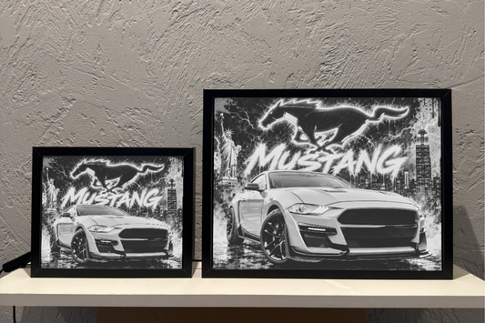 Ford Mustang Prezent dla Faceta Lampka Nocna ObrazoLampka 2