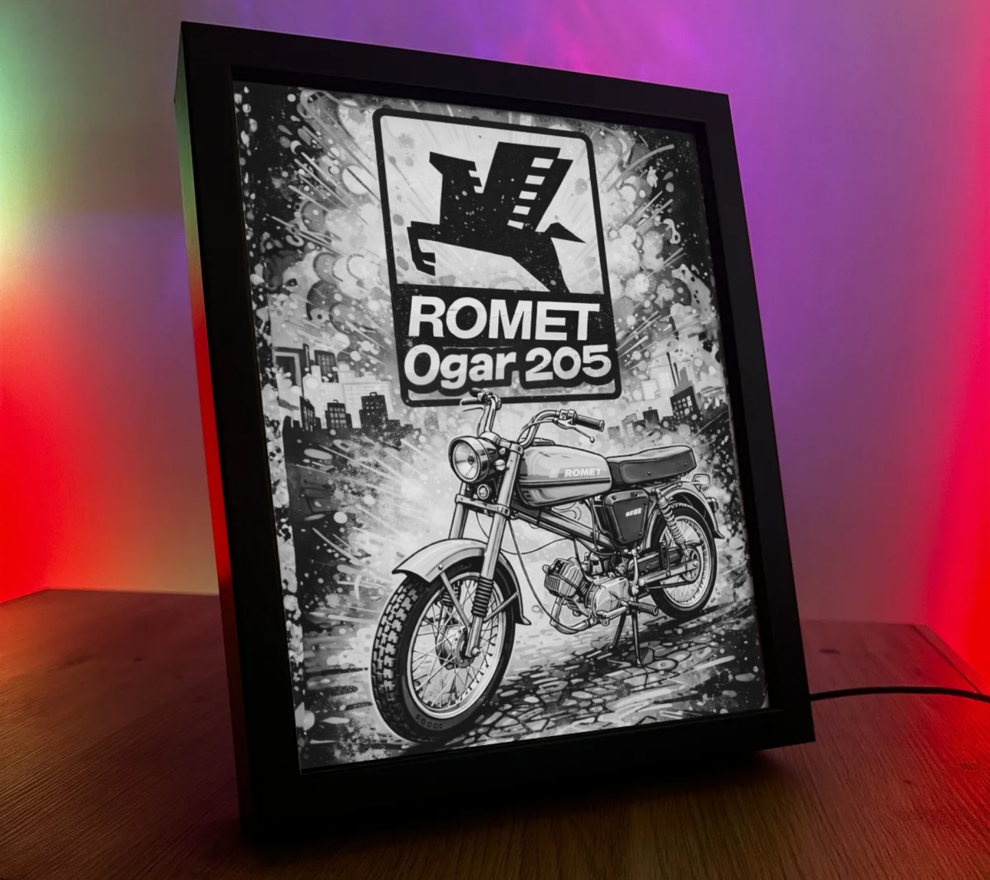 ObrazoLampka Romet Ogar 205 Zielony 1