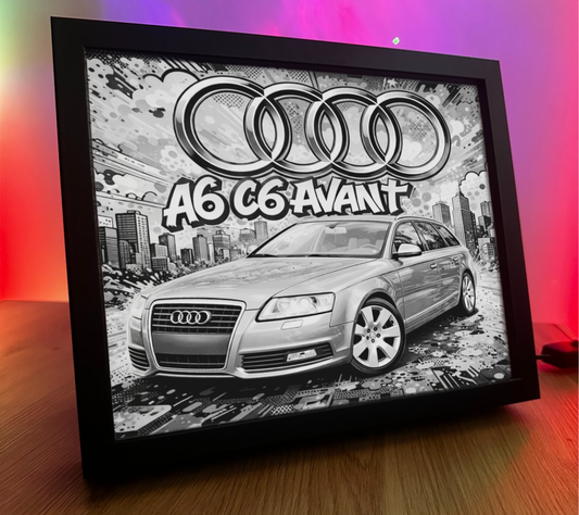 ObrazoLampka Audi A6 C6 Avant 3