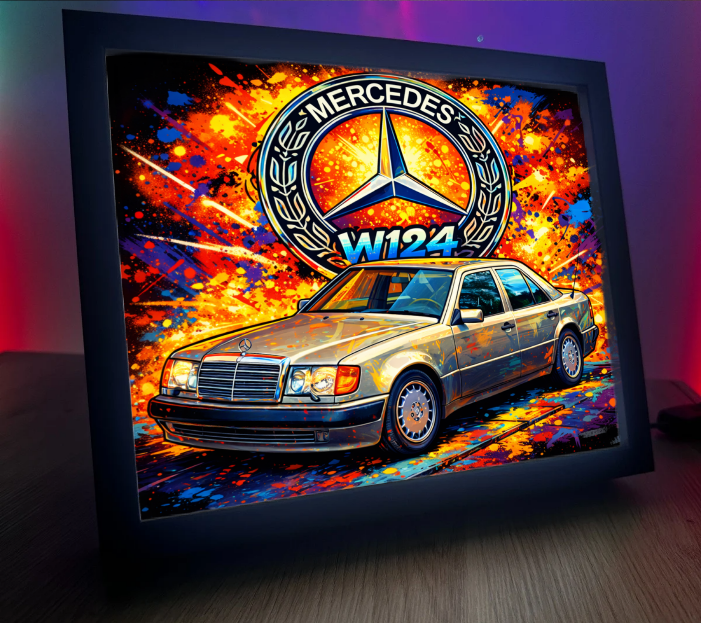 ObrazoLampka Mercedes W124 1
