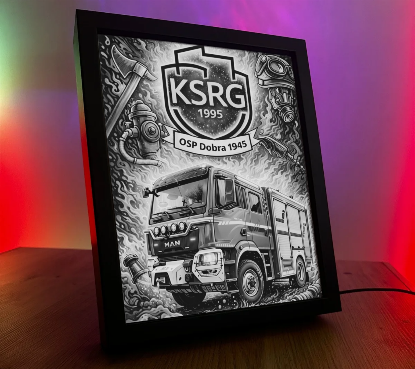 ObrazoLampka OSP Dobra 2