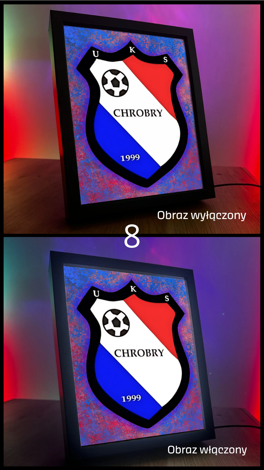 ObrazoLampka Indywidualna UKS Chrobry