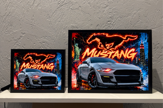 Ford Mustang Prezent dla Faceta Lampka Nocna ObrazoLampka 2