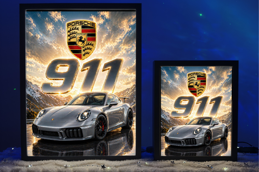 Porsche 911 Obrazo Lampka Nocna Na Prezent 1
