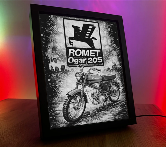 ObrazoLampka Romet Ogar 205 Czerowny 1