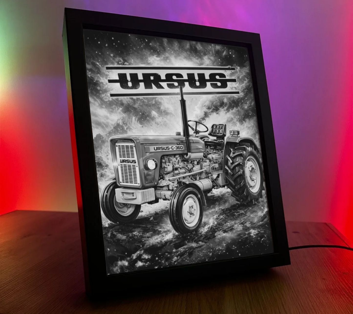 ObrazoLampka Traktor Ursus 3