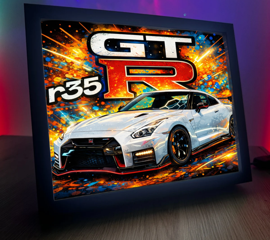 ObrazoLampka Nissan GTR 1