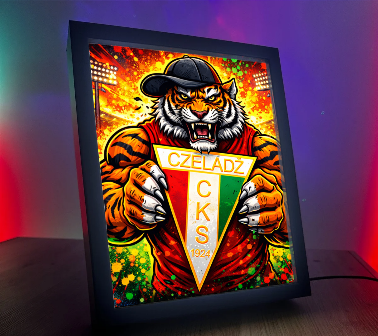 Obrazo Lampka CKS Czeladź 1