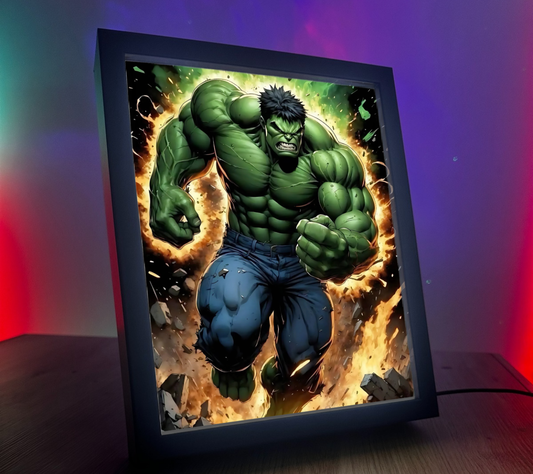 Obrazo-lampka Marvel Hulk 3