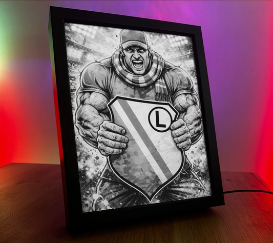 Obrazo Lampka Legia Warszawa 7