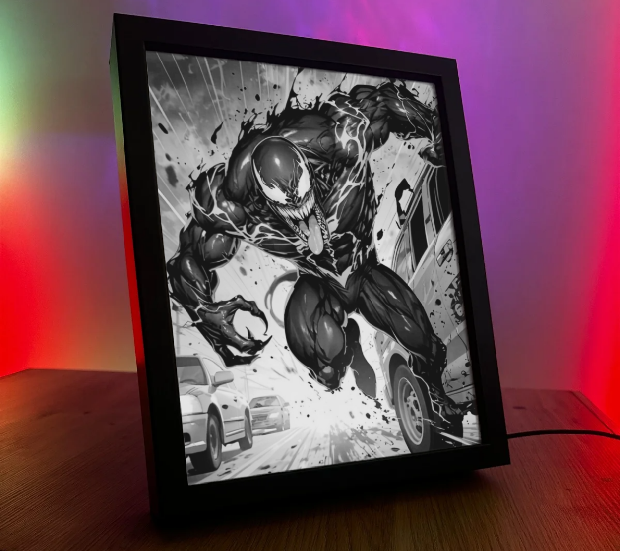 Obrazo-lampka Marvel Venom 1