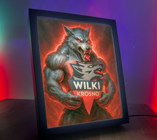 Obrazo Lampka Wilki Krosno