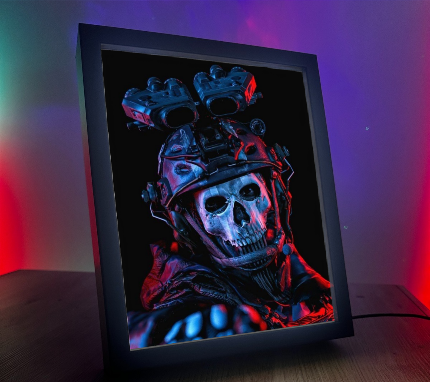 Obrazo-lampka Call of Duty Modern Warfare Ghost 4