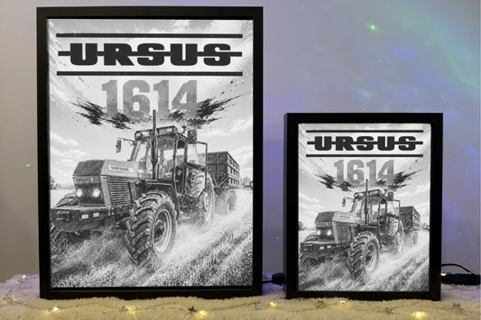 Traktor Ursus 1614 Lampka Nocna Pomysł na Prezent Obrazolampka 1