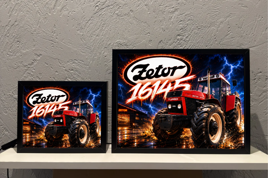 Zetor 16145 Traktor Lampka Prezent ObrazoLampka 1