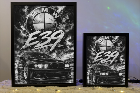 BMW E39 Czarne Prezent Lampka Nocna ObrazoLampka 4