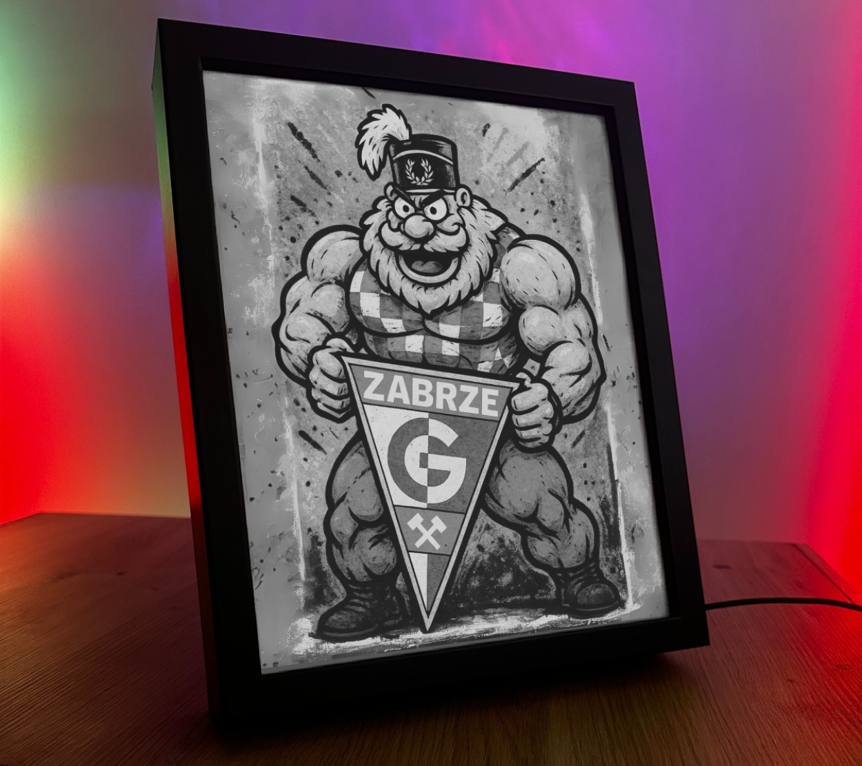 Obrazo Lampka Górnik Zabrze 2